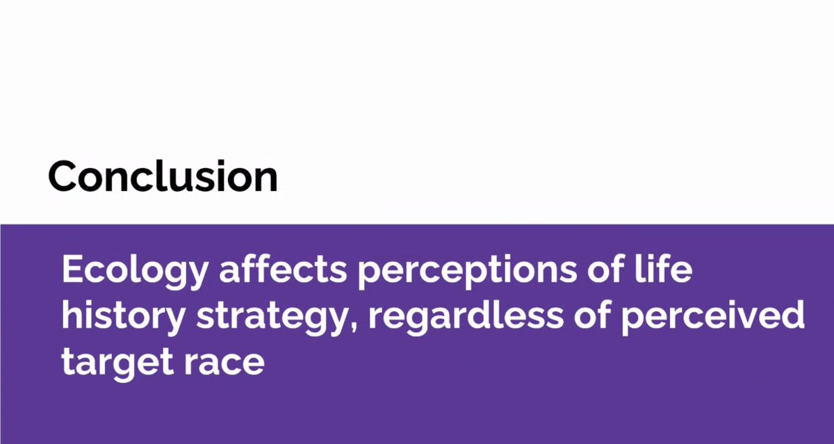 NEEPSoc's tweet photo. @kegwilliams presented work with @JaimieKrems on ecology stereotypes on our perceptions of others. Their work suggests that faces paired with a desperate (vs hopeful) environment impact our life history perceptions! Ecology shapes perceptions of life-history strategy. #NEEPS2022 https://t.co/FLLifChA9Q