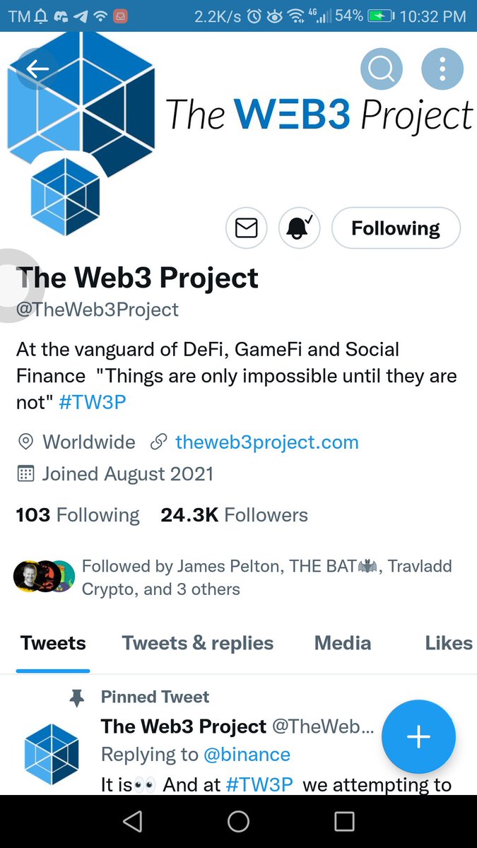 ErickSubosa's tweet photo. @DaJenus @TheWeb3Project Done wish me luck... https://t.co/djMwGRc38K