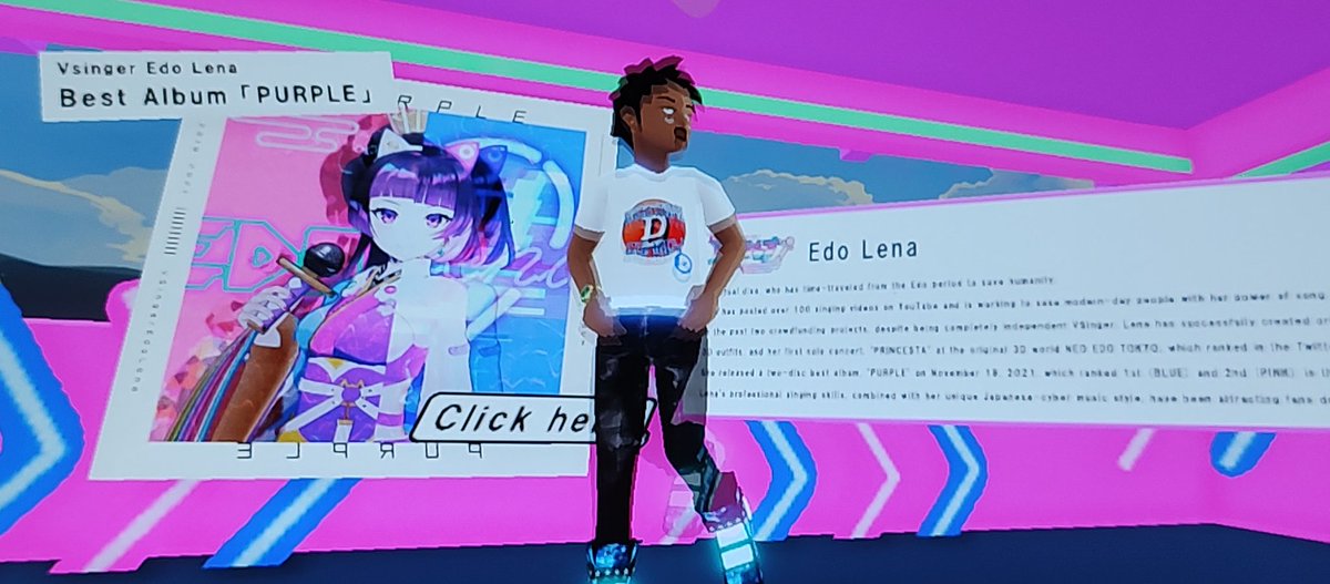 digitrapperz's tweet photo. The #neon_castle party is lit and live you can check out @edo_lena performing on the lucky cat screen so don't miss out. . . .#edolenable @edolenable #neoncastle #drip #Wearables https://t.co/HxJauAXRpb