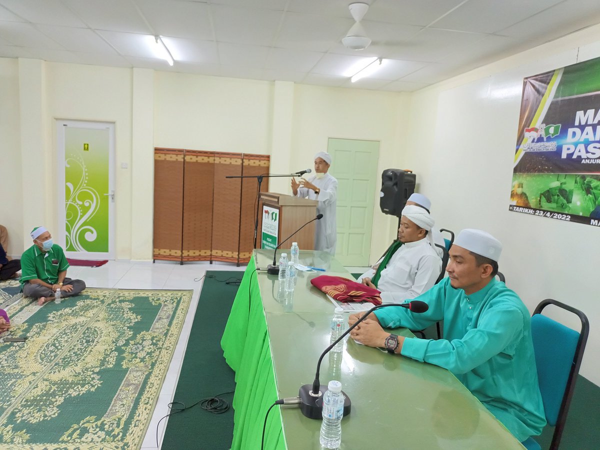 PasTaiping's tweet photo. Majlis Iftar Jamaie &amp; Sambutan Badar Al-Kubra PAS Kawasan Taiping 1443/2022. 

Jemputan Khas AF YB Ustaz Yusni Mat Piah, ADUN Penaga, Pulau Pinang https://t.co/0IpEeWDkkg