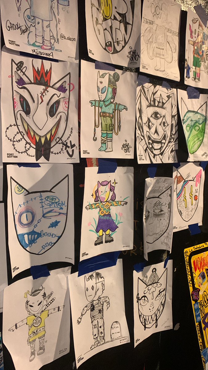 SacredFemmes's tweet photo. Yesterday we had a great time in the first drink and draw edition from @fortgotten in El Salvador 🦾❤️

Thank you kidz🦾💜

#NFTcommunitiy #CNFTCommunity #woman #ADA #CNFTCollector #Cardanowoman #Womanincrypto
#CNFTcon #ada $ada #cnft https://t.co/EWPYowwHGb