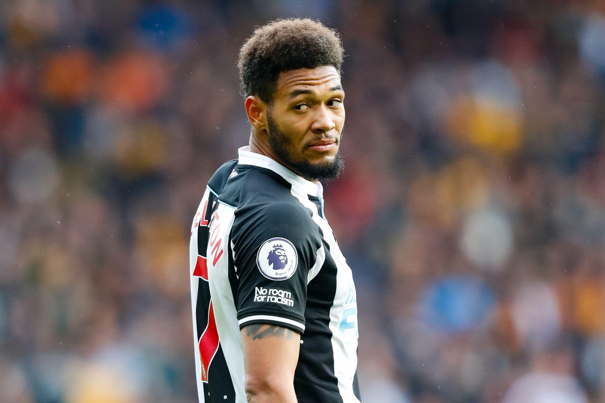sportbible's tweet photo. Joelinton's transformation this season has been nothing short of sensational 😍 https://t.co/A2rcQGNHgv