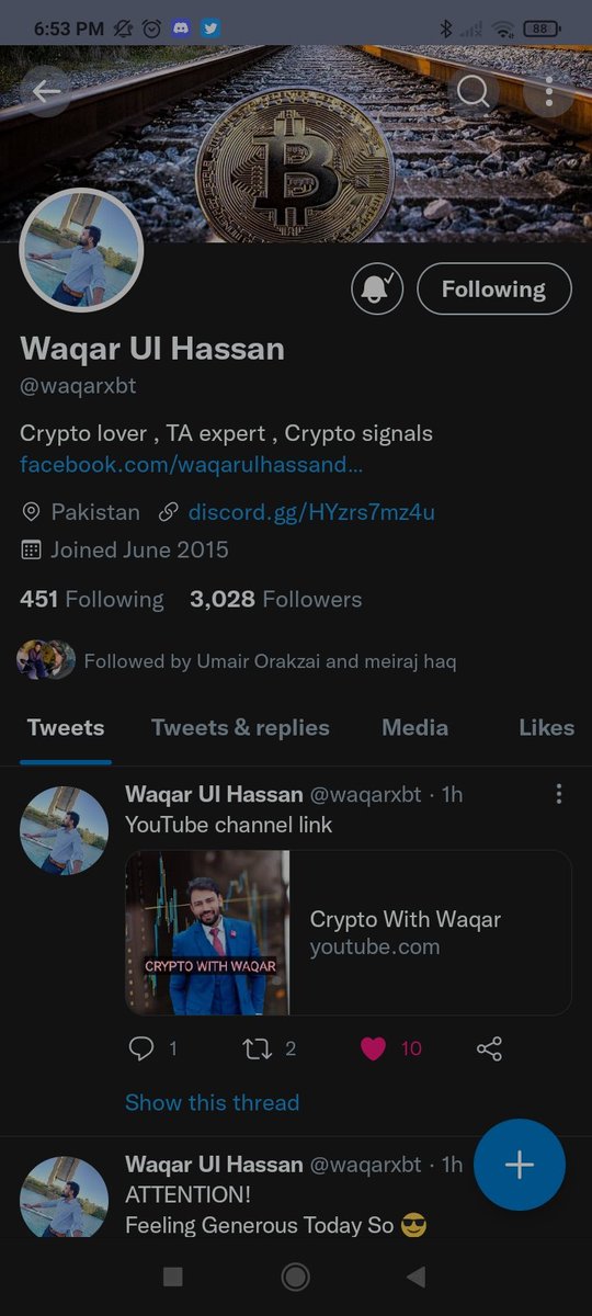 winner94815win's tweet image. I don't have any friends on Twitter:)
@meirajhaq @Umairorkz @irfanjunejo 
#chuffgang
Done✅