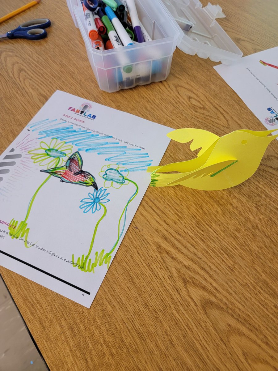 BucksIUSTEAM's tweet image. #MobileFabLab wrapped up a FABulous residency @sellersvillees @PennridgeSD this week! From designing and fabricating pollinators to designing and 3D printing Native American dwellings, these young fabricators embodied a true STEAM Mindset full of creativity &amp;amp; determination!