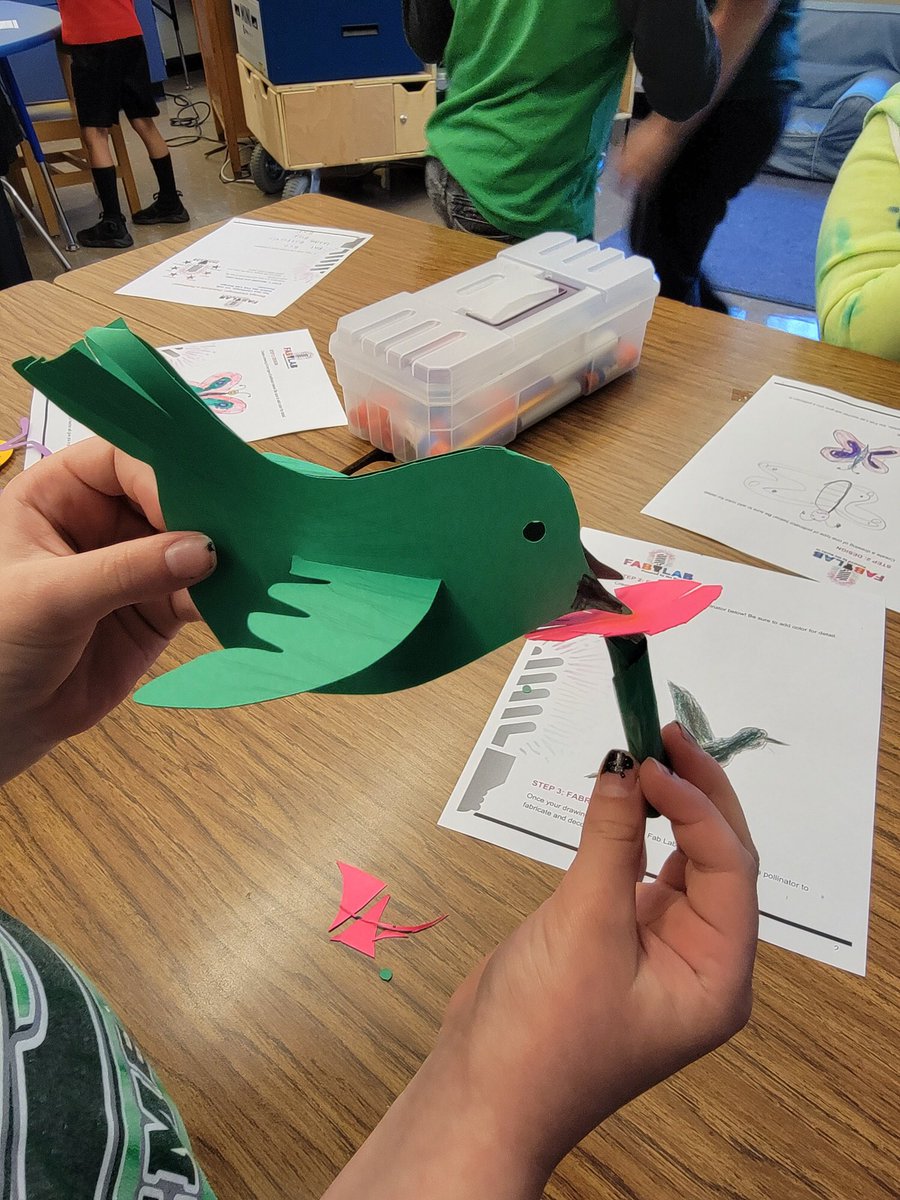 BucksIUSTEAM's tweet image. #MobileFabLab wrapped up a FABulous residency @sellersvillees @PennridgeSD this week! From designing and fabricating pollinators to designing and 3D printing Native American dwellings, these young fabricators embodied a true STEAM Mindset full of creativity &amp;amp; determination!