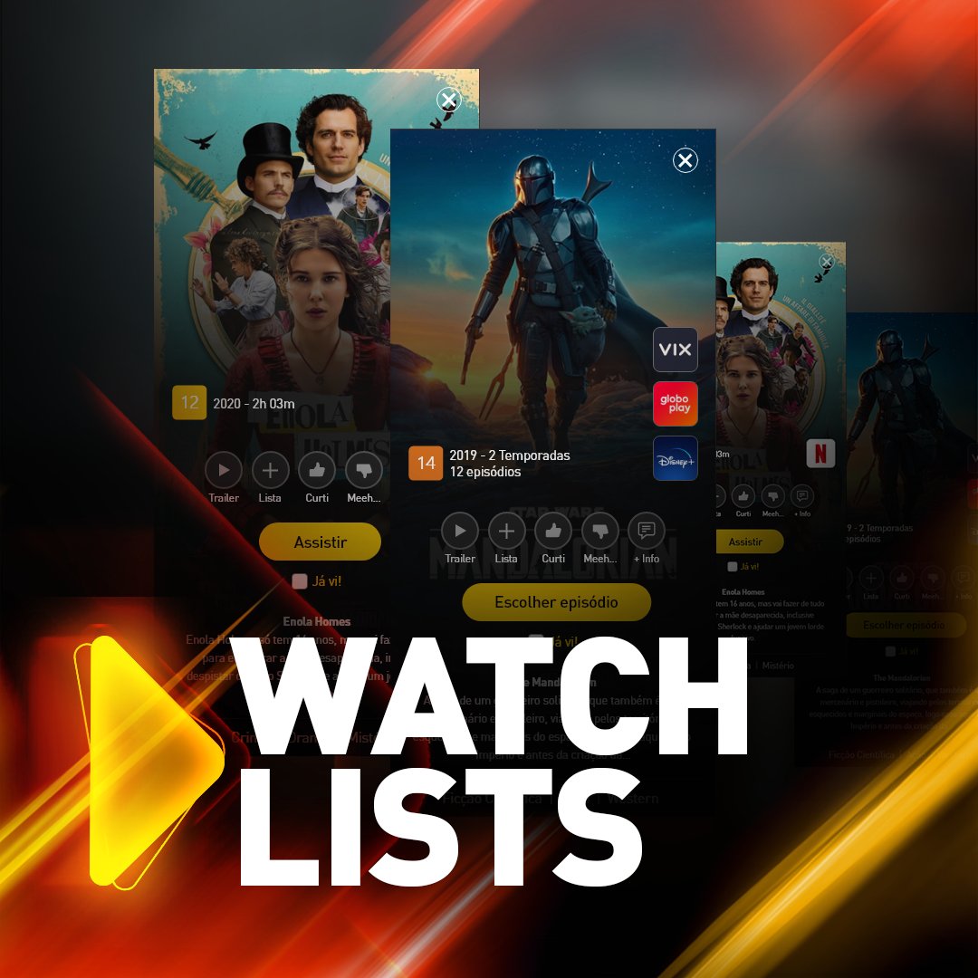 tomixme's tweet photo. Na MIXME você tem tudo em um só lugar. Ficou rápido e fácil encontrar o filme ou série que você quer assistir.

Pesquise, encontre e saiba onde assistir.

Acesse: https://t.co/rQtK4xBc0F

#mixme
#agenteguiavoce
#weguideyou
#streamings
#filmes
#series https://t.co/Pc3Mw9027w