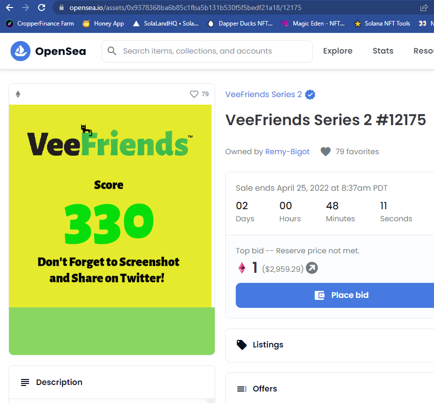 S◎L PR◎PRIET◎R (@solproprietor) on Twitter photo If High Scores could get me #VeeFriendsSeries2 then my gamer-fingers are at the ready! <a href="/garyvee/">Gary Vaynerchuk</a> <a href="/veecon/">VeeCon</a> <a href="/veefriends/">VeeFriends</a> Let's goooo! If High Scores could get me #VeeFriendsSeries2 then my gamer-fingers are at the ready! <a href="/garyvee/">Gary Vaynerchuk</a> <a href="/veecon/">VeeCon</a> <a href="/veefriends/">VeeFriends</a> Let's goooo!