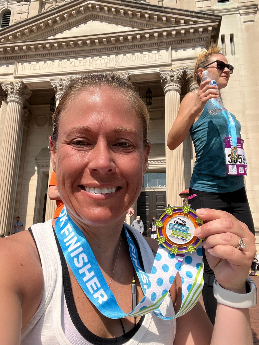 What a gorgeous morning in the beautiful RVA! #ukropsmonument10k