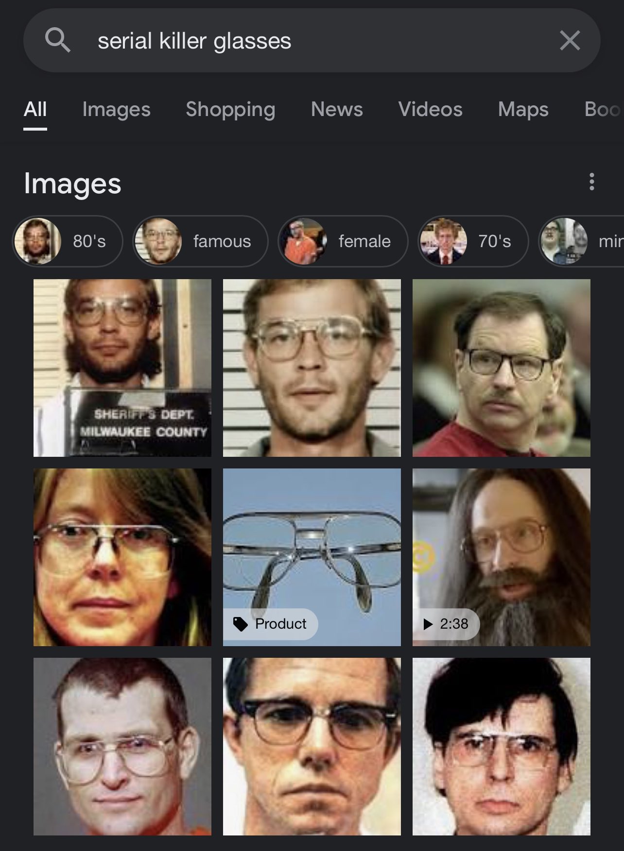 Ian Miles Cheong on Twitter "1980s serial killer glasses. https//t.co/ggSzV3yRX2" / Twitter
