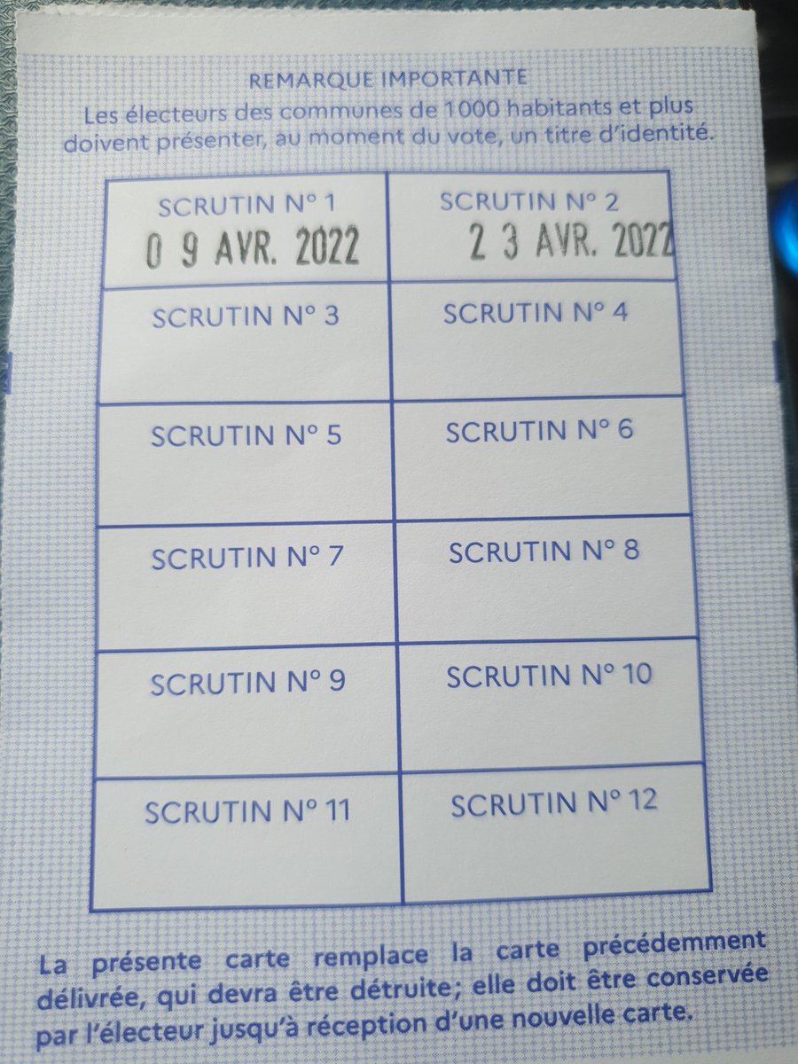 sroques's tweet image. A voté