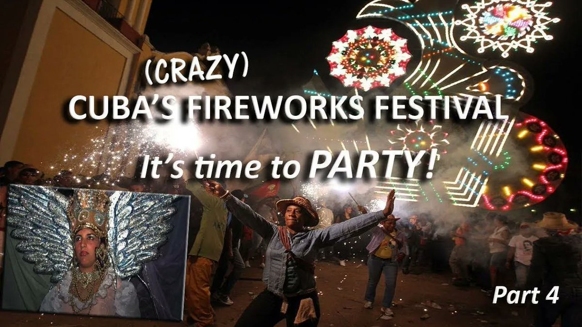 It’s Cuba’s annual fireworks festival and the party's in full swing. Rides, food, floats, and dancing in the streets. Once the music starts the Cubans can’t keep still. It’s Cuba, after all. Don't miss out on the fun! buff.ly/3LEqiE5 #fireworks #blast #festival #Cuba