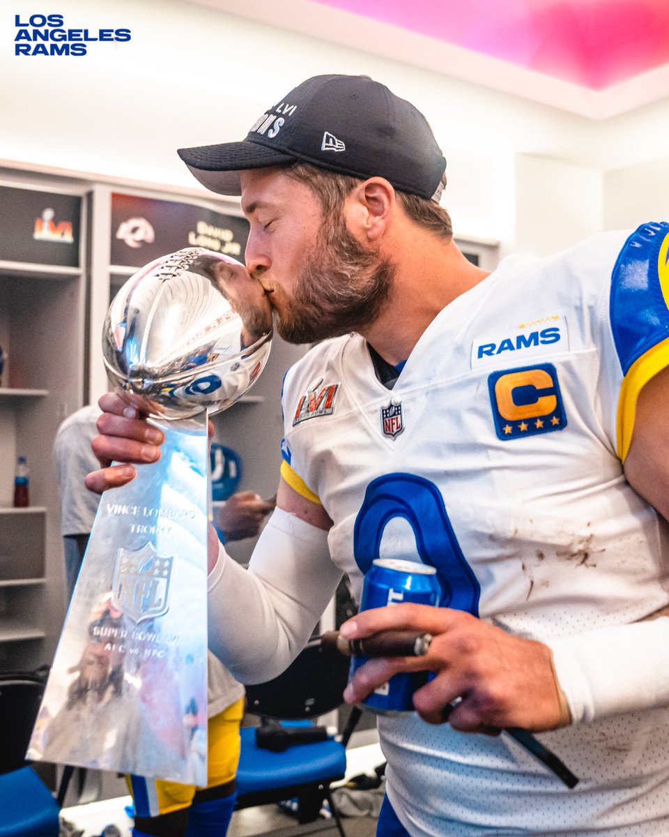 RamsNFLReport's tweet photo. Good morning! Just a reminder that the Los Angeles Rams are Super Bowl Champions. That is all. https://t.co/DouBcGTlpw