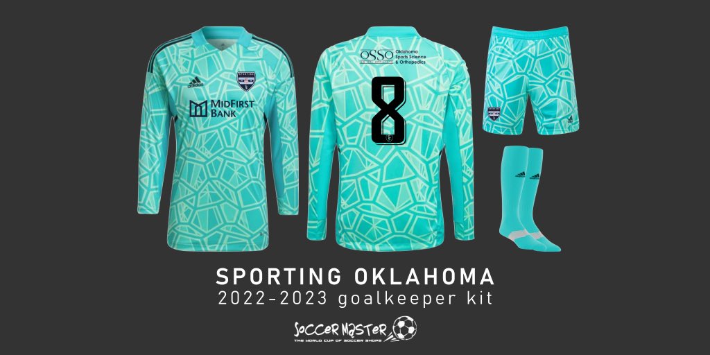 Sporting_OK's tweet photo. 💥2022-23 Kit Reveal💥

👀 Check out our Competitive home, away, keeper and training kits! 🔥🔥🔥

#OneSportingWay #OneCrestOneClub #RaiseTheBar #SportingOklahoma #WeAreSporting https://t.co/FZgOwaiMMx