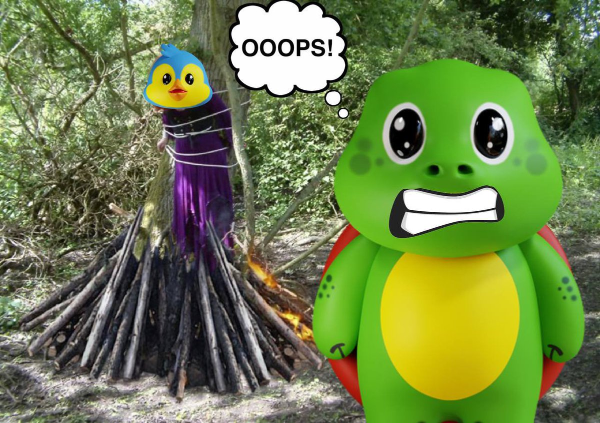 I THINK #SHELBY WAS CONFUSED BY THE TERM “STAKING” AND HAS BEEN TRYING TO BURN #TWEET AT THE STAKE LIKE A WITCH 🔥😮

TWO DAYS TO GO UNTIL STAKING IS LIVE IN THE #PETAVERSE 

0.5 #BNB TO 5 PEOPLE WHO 

1️⃣LIKE
2️⃣RETWEET 
3️⃣TAG 3 FRIENDS 
4️⃣ COMMENT THEIR FAVOURITE PET BELOW