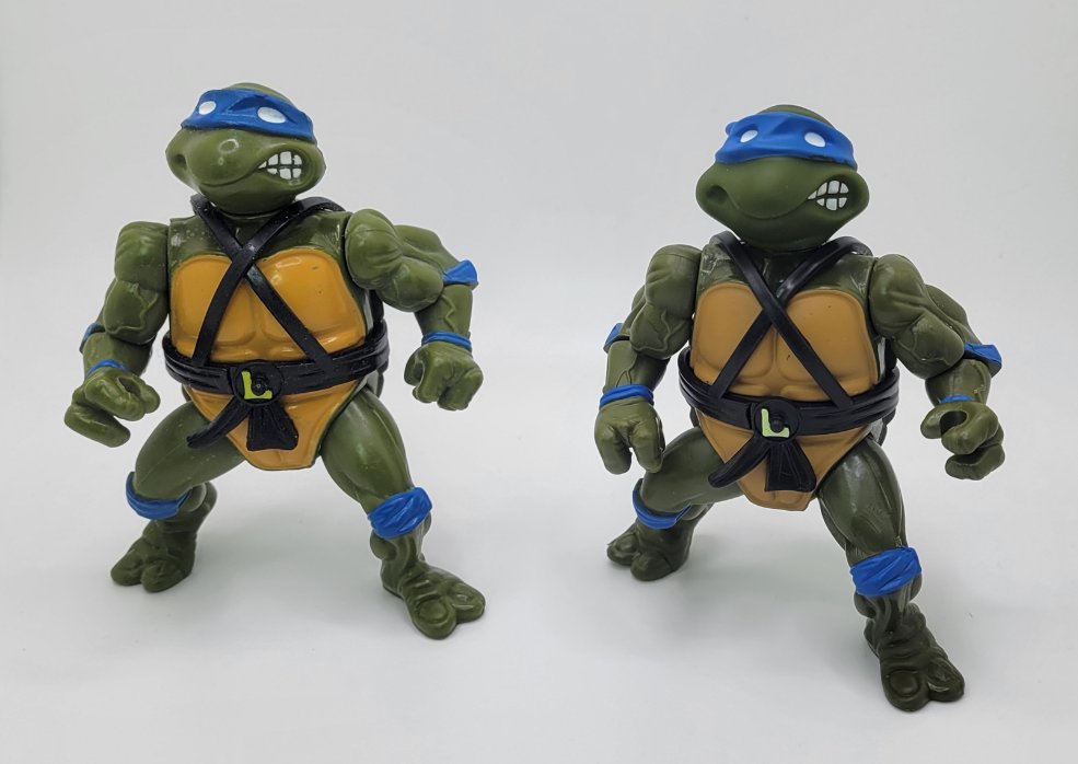 toyrewindpod's tweet photo. With the re-release of these #TMNT figures, I wanna know, can you spot the 1989 one over the 2021 release?

Checkout our whole write up about these figures at https://t.co/C29r9H4EKD

#Turtles #Playmates #Episode4 #actionfigures #80stoys #90stoys #podcast #crossthestreams https://t.co/FeeW2i7SF7