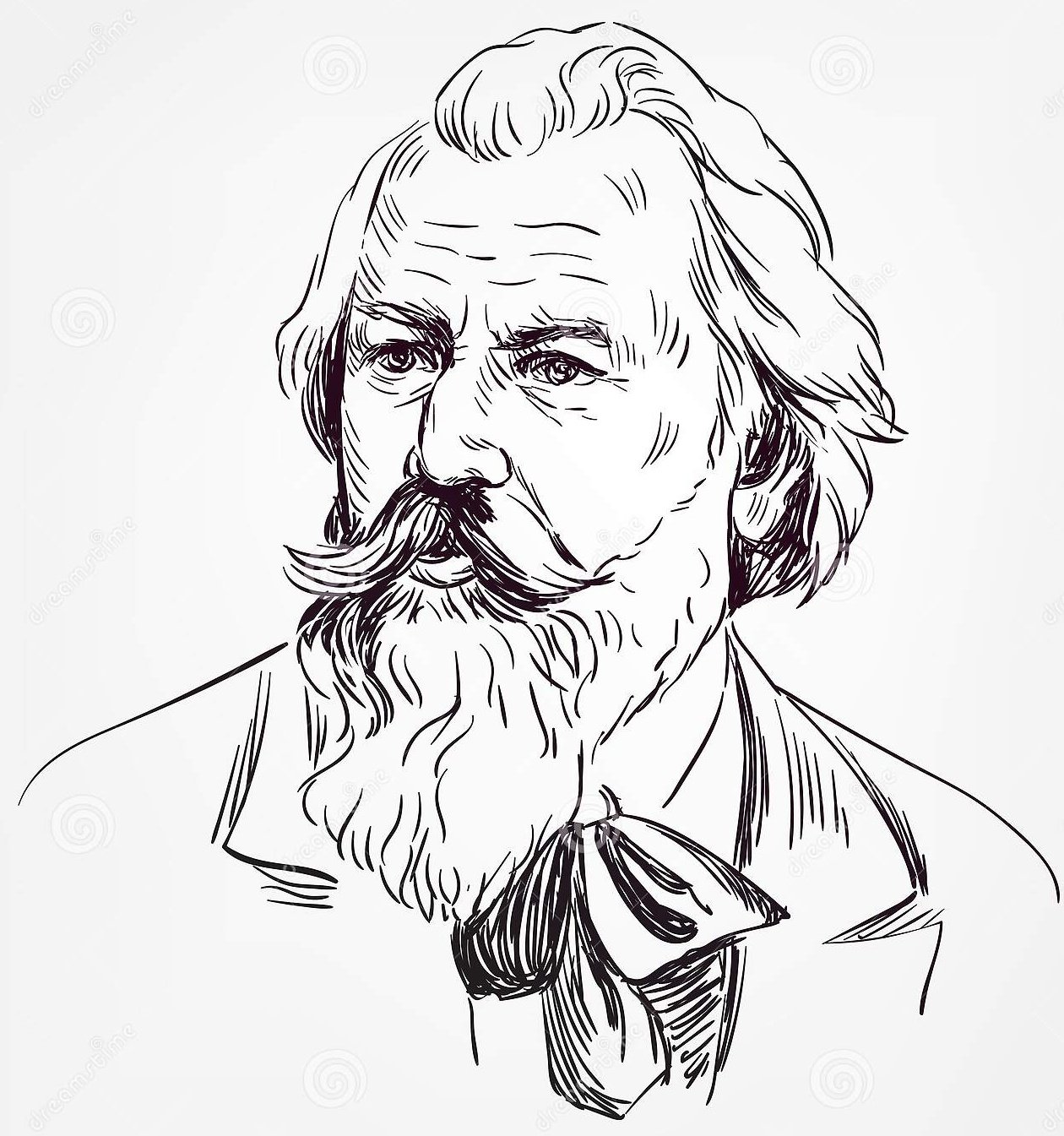 Брамс рисунок
