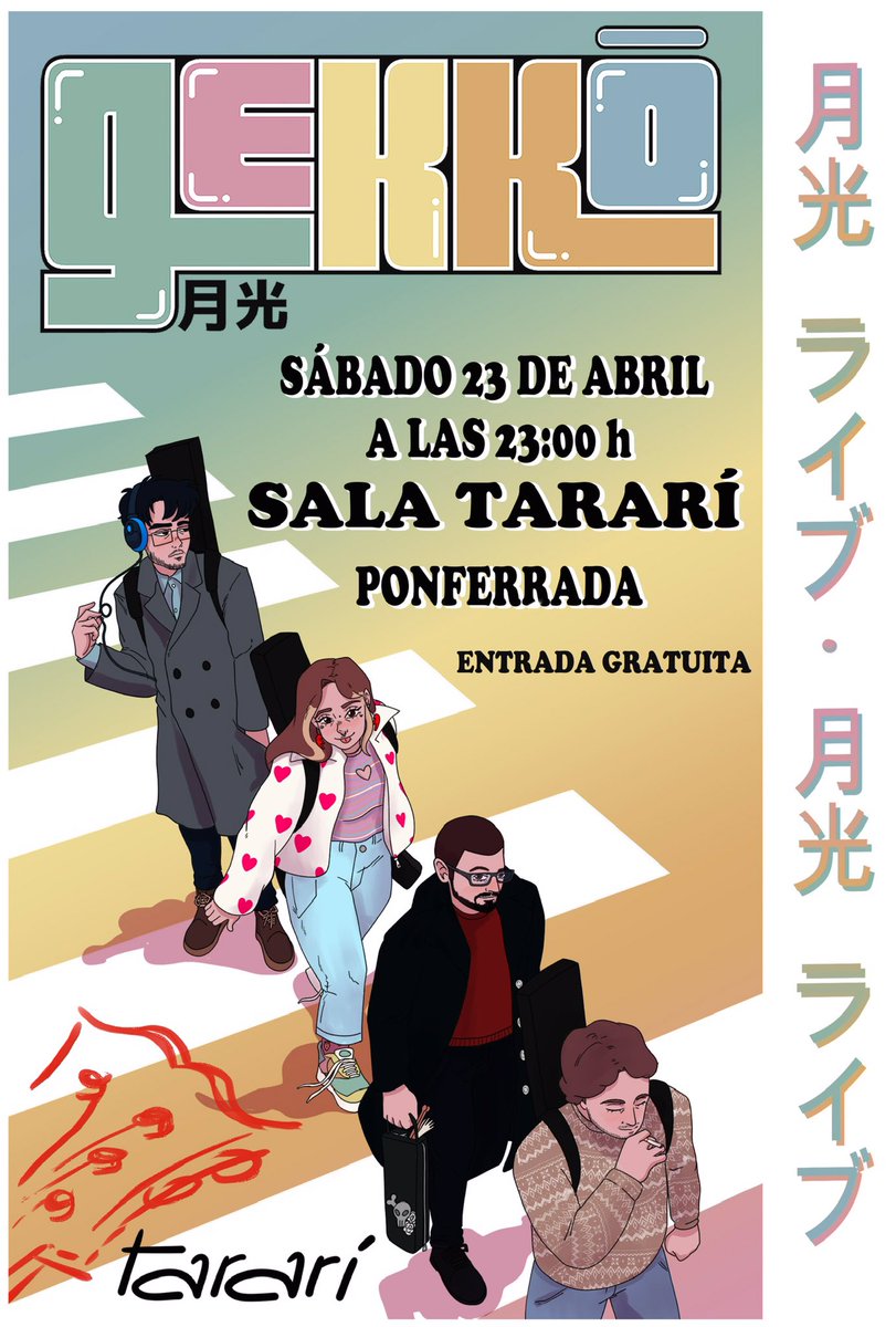 SalaTarari's tweet photo. Hoy sábado 23, San Jorge, día del libro, ￼día de la comunidad. Poco tenemos que ver.
Presentamos a las nuevas generaciones haciendo música como lo que son, súper musicazos.
GEKKO, en directo para todos vosotr@s Entrada gratuita￼￼￼￼ https://t.co/Uf3GIOqlVS