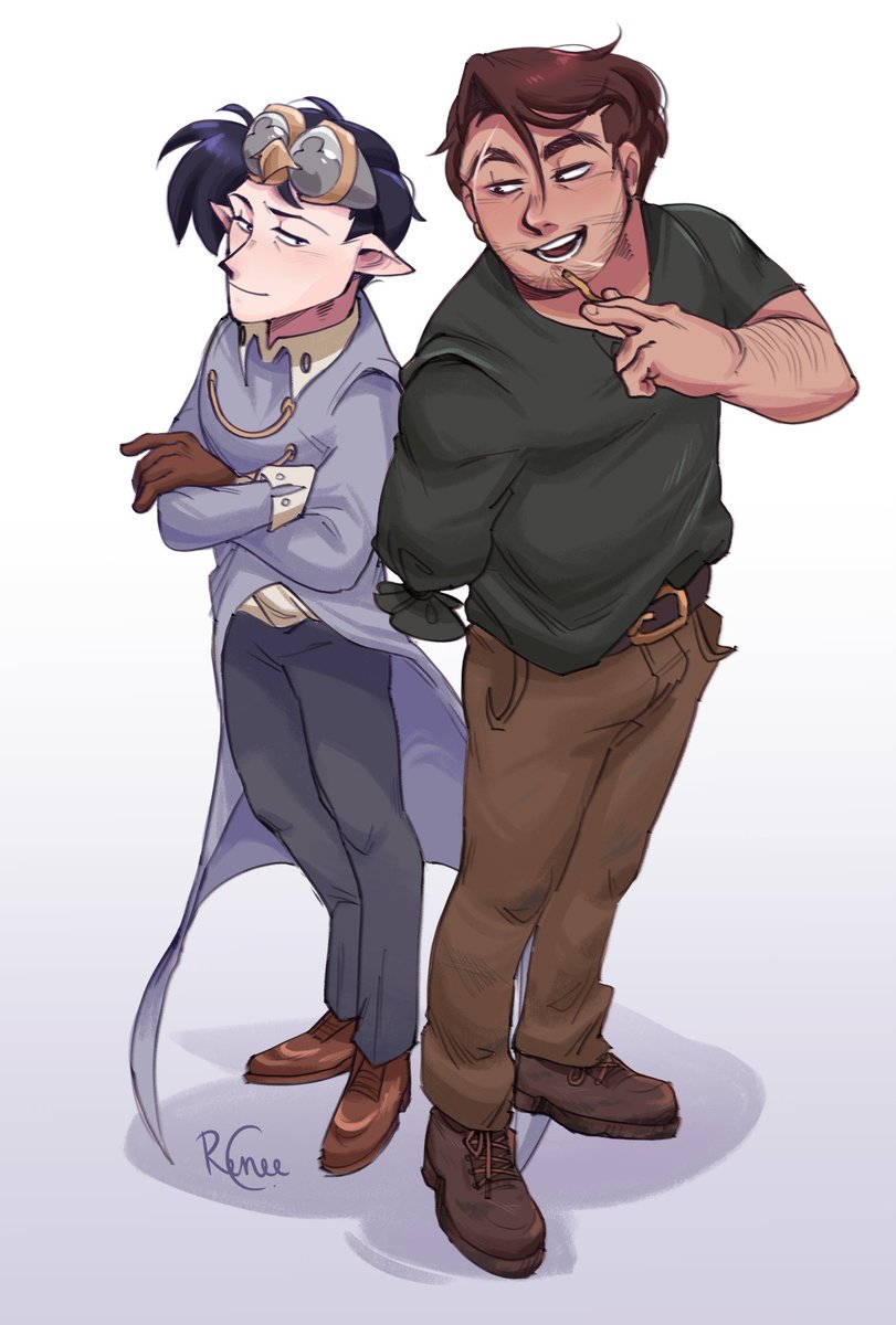 eldritchsketch's tweet photo. Artblock has been hitting me especially hard lately and is partially why I've kept my commissions closed despite saying I would open them,, so I'm sorry for that! But I don't hate this drawing so I think I'm making progress!! https://t.co/DSauaXYAPx