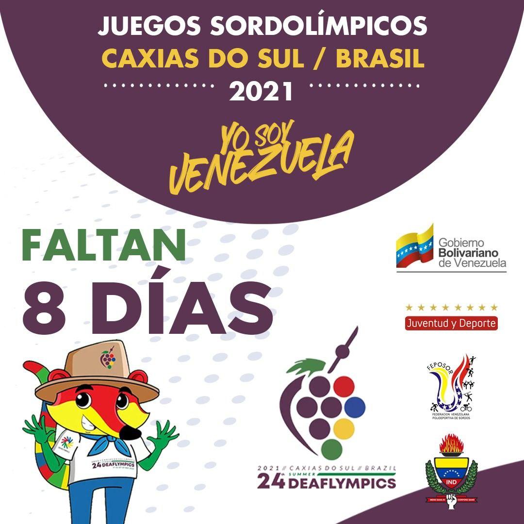 SomosRMNoticias's tweet photo. #Deportes 🇻🇪 Venezuela faltan solo 8️⃣ días para los Juegos Sordolímpicos 2021  🥇🥈🥉 

#VenezuelaTerritorioDePaz #23Abr https://t.co/VnSkWFG7jh