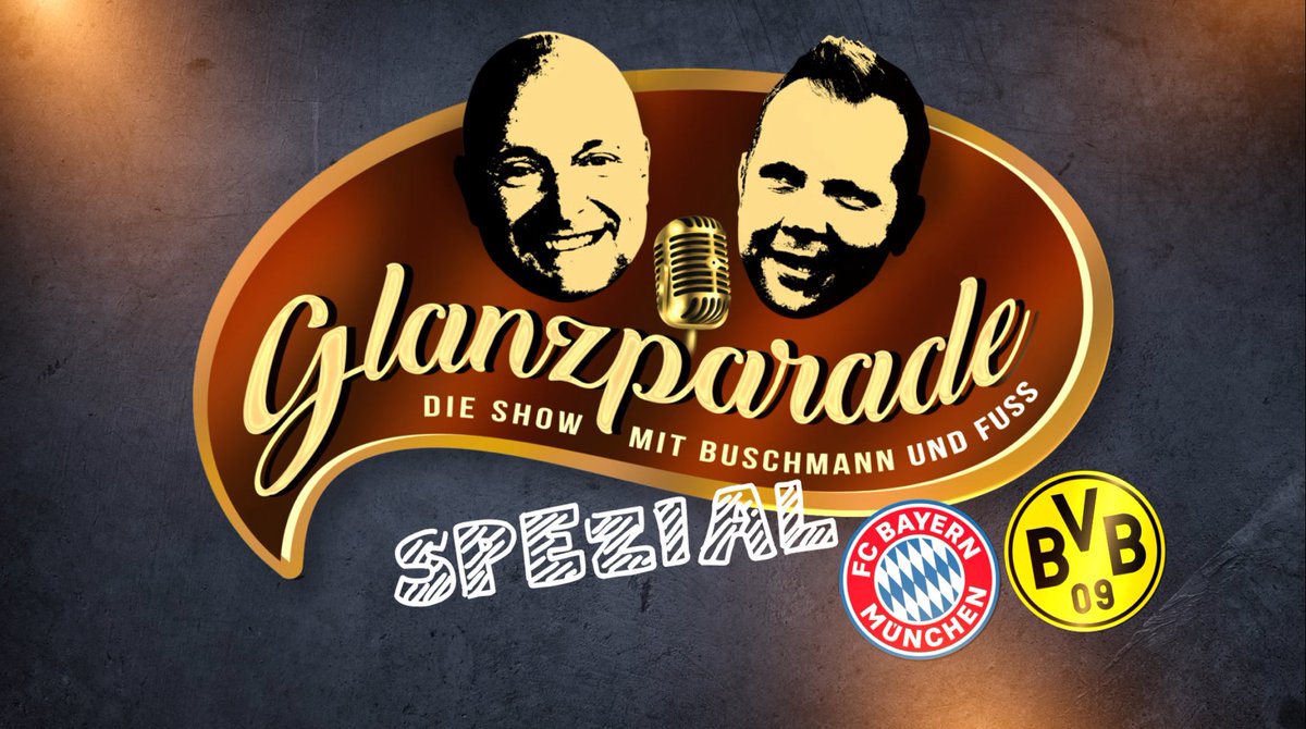 Glanzparade Spezial heute nach dem Klassiker #FCBBVB Gibt Einiges zu besprechen mit <a href="/FrankBuschmann/">Frank Buschmann</a> und <a href="/WolffFuss/">Wolff Fuss</a> 21:30 Uhr auf YouTube und Sky Sport Bundesliga 1 <a href="/SkySportDE/">Sky Sport</a>