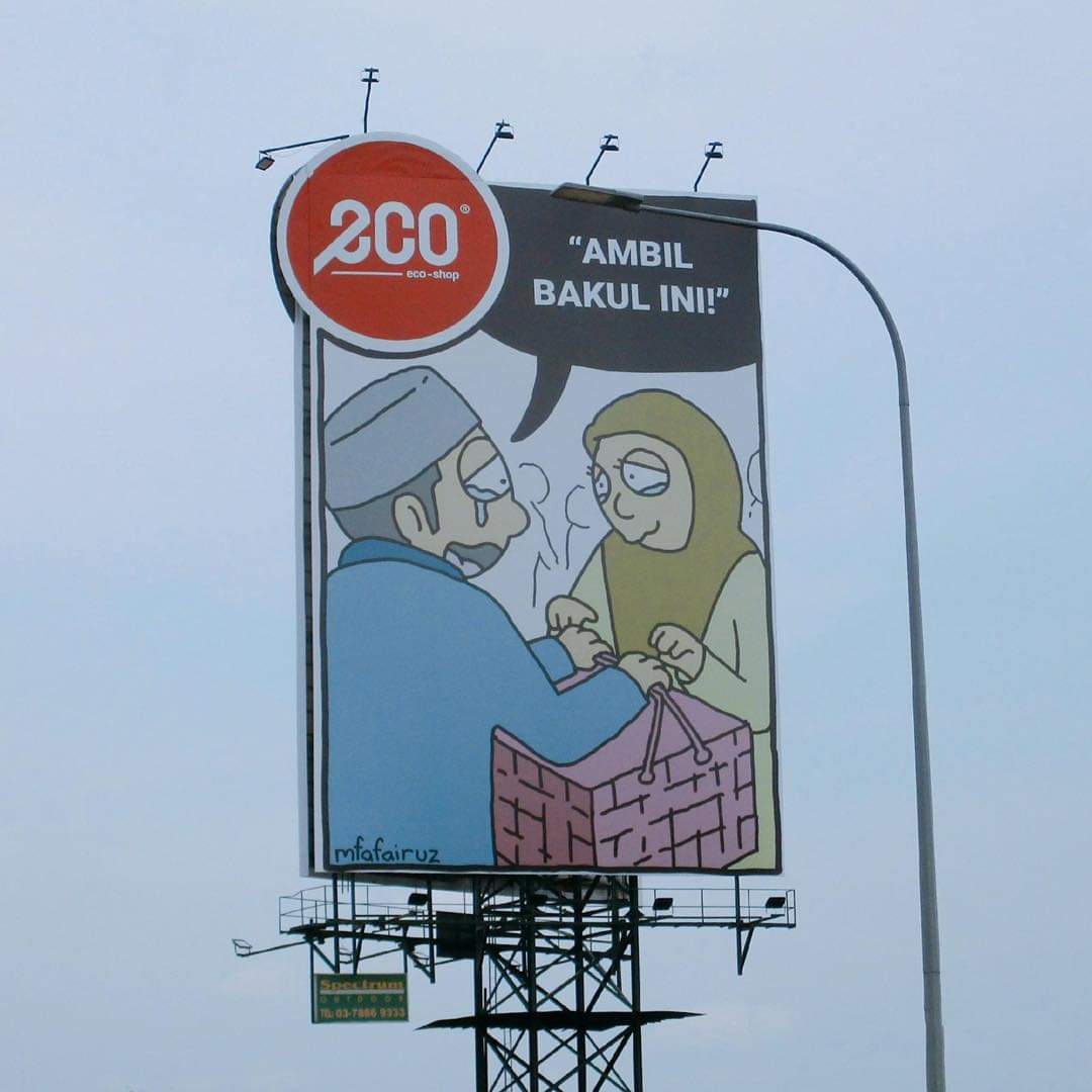 fdrtheartist's tweet photo. Marketing 101: Pasaraya Eco https://t.co/2M0z8Of4fz