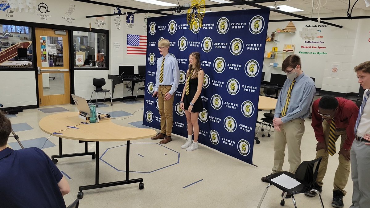 FABLABMahtomedi's tweet photo. And presentation time for Team Hoverview in the national #RWDC competition. https://t.co/GUCbFAFFzG