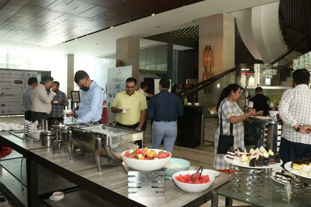 MCHI_President's tweet photo. #Day1
#CREDAIMCHI Procurement Wing had Networking Lunch at Westin Hotel
hosted by Buildon Plasters Pvt. Ltd
#Delhiprocurementtour #procurementwithpurpose #realestate #realty #Xclusive #events #bethere #india #windows #LightingSolutions #upvcwindowsanddoors #DoorHardware https://t.co/1AiYmjFcrA