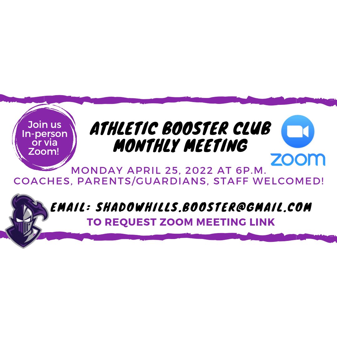 Shadow Hills Knights Athletic Booster Club tweet media