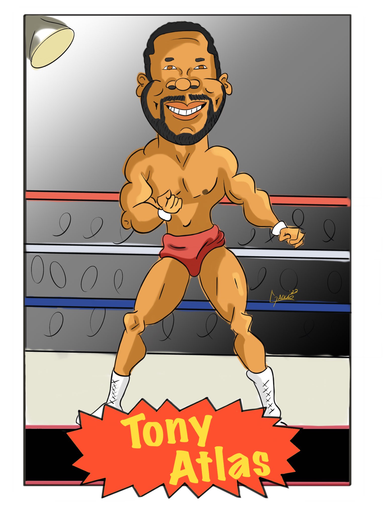 Happy birthday to Tony Atlas  