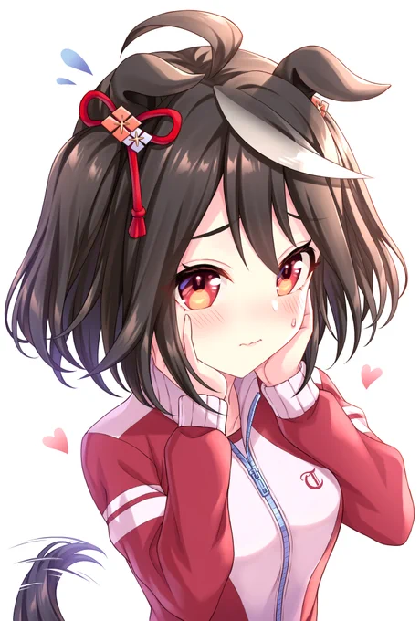 トレーナーさんの前だとドキドキしちゃうキタちゃん
#ウマ娘 