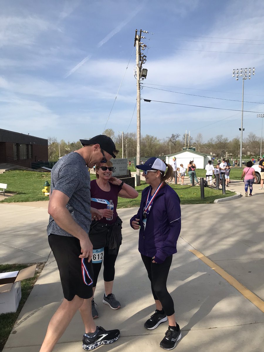 GYOT 5K great day to be a part of the Fort Zumwalt family.  Award ceremony for the “Back of the Packers”