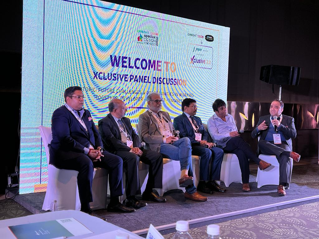 MCHI_President's tweet photo. #Day1
CREDAI-MCHI PROCUREMENT wing presents X- Clusive Panel Discussion
on Future Challenges & Opportunities in working together ‘#Developer -#Architect - #Engineer '
#Delhiprocurementtour #Day1 #procurementwithpurpose #realestate #realty #Xclusive #events #bethere #india https://t.co/6eOPDeaJBL