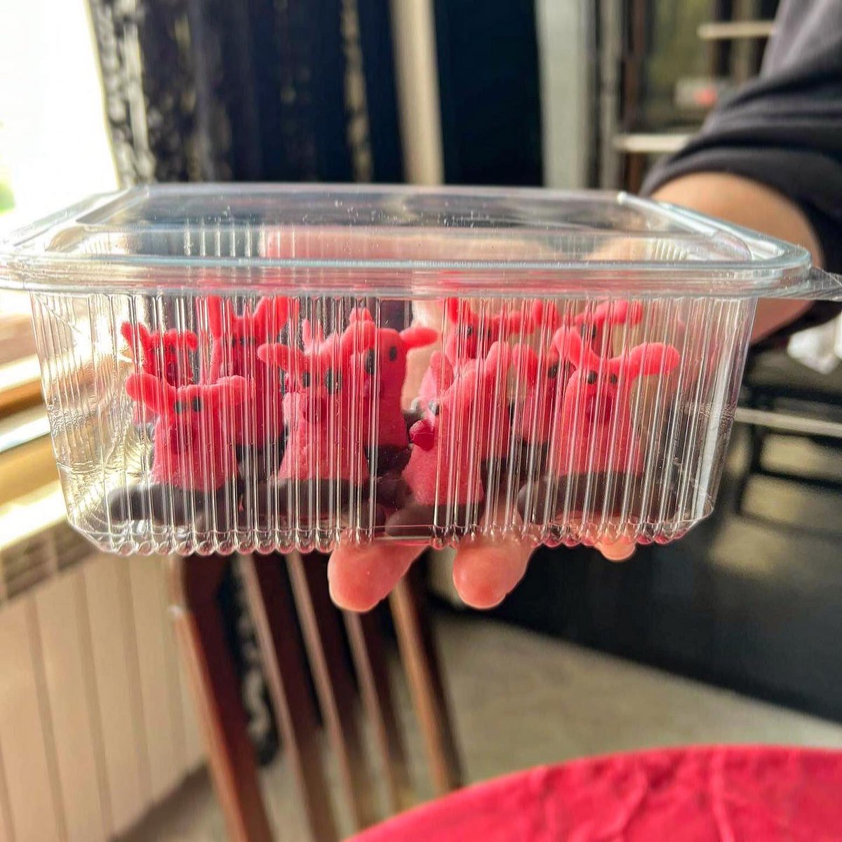 SweMetalChef's tweet image. Marzipan bunny bonanza! \m/ #easter #bunny #marzipan #bonanza