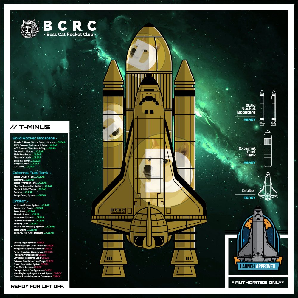 Boss Cat Rocket Club tweet media