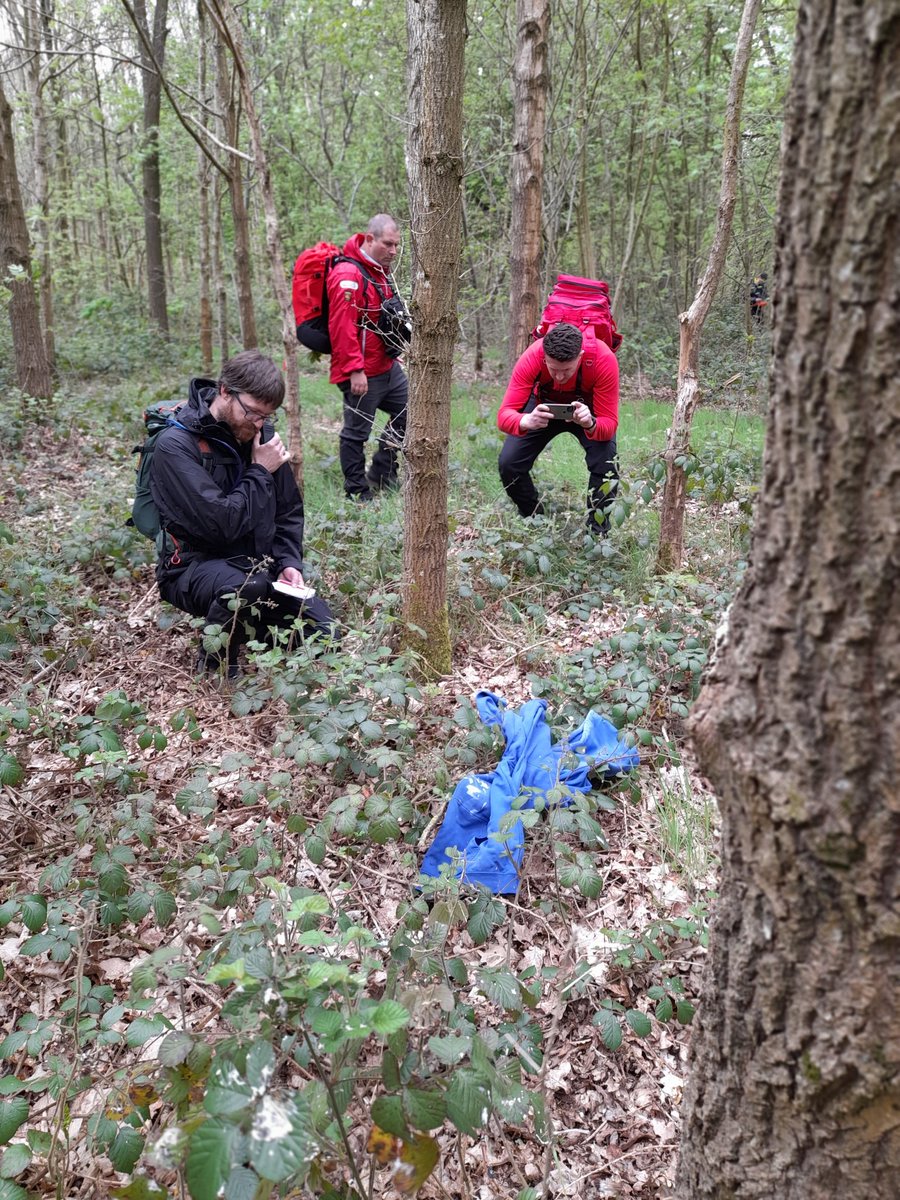 ACTIONS ON | Assessment day for a few more of our trainee search technicians. Observing their drills during a 'find' is one of the skills tested.
