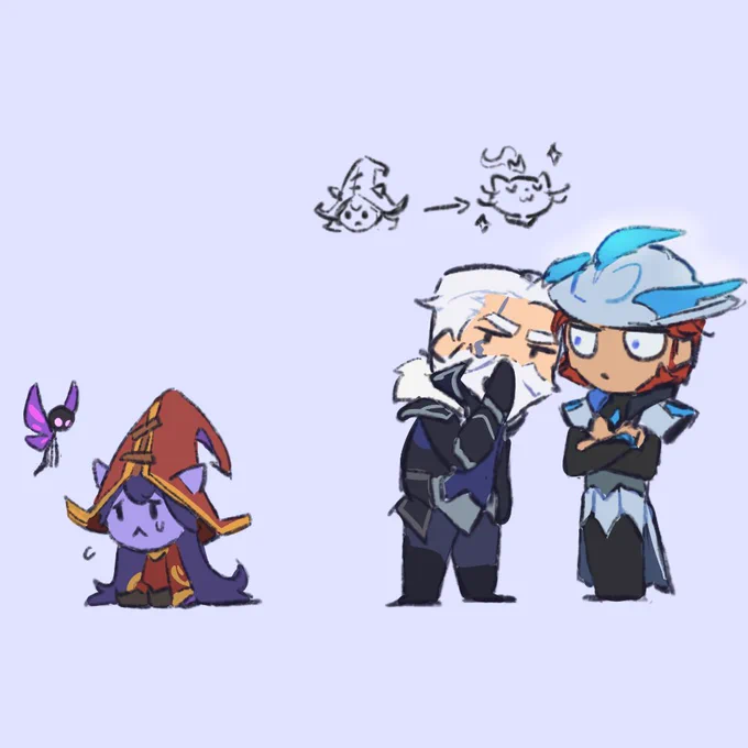 #Lulu #graves #twistedfate 