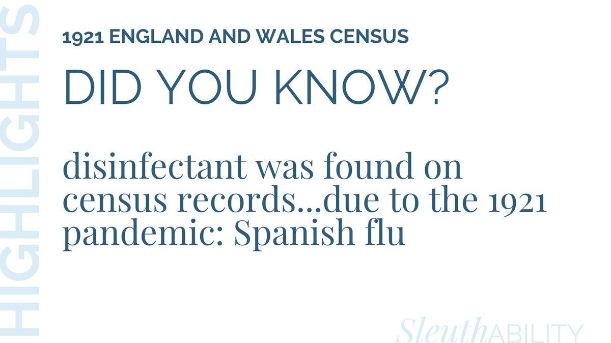 #Sleuthability highlights.

Brian Donovan of <a href="/findmypast/">Findmypast</a> provides fascinating tidbits and info on the 1921 England and Wales Census.  

Catch this talk and others through to April 30.  Info: sleuthability.heysummit.com

#1921census #census #genealogy