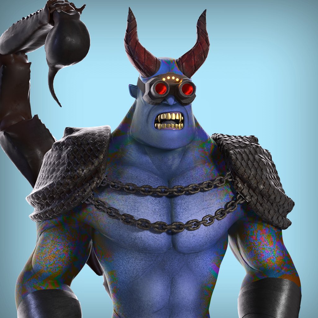 MAlvallero's tweet photo. @RudeGolems Grrrrr😈 https://t.co/HX9tgIF43l