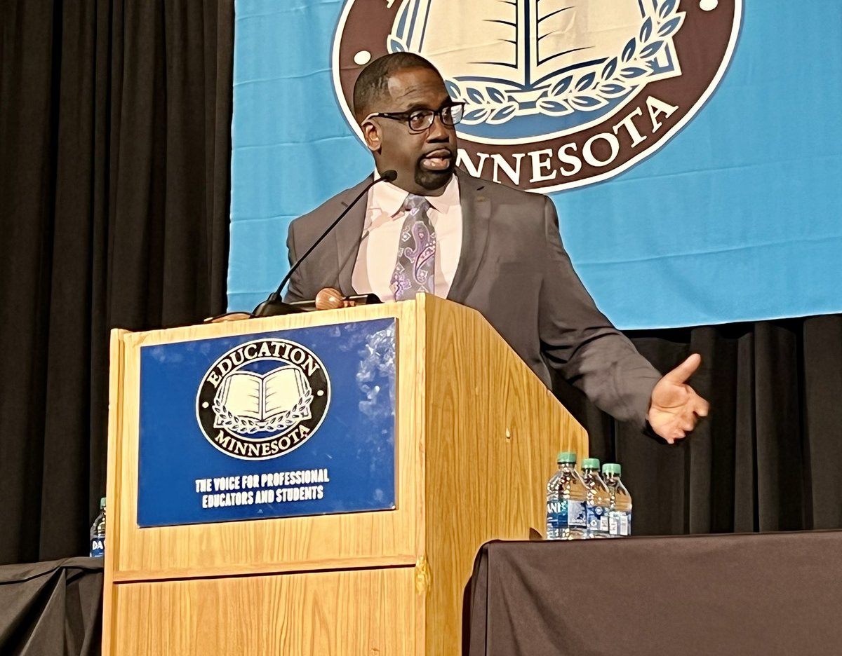 EducationMN's tweet photo. Good question, @fedingram. 

“If our kids are so priceless, then why are you putting such a low price tag on our classrooms?” #mnleg #edmnvotes #edmnrc https://t.co/Bf4hDXEFZF