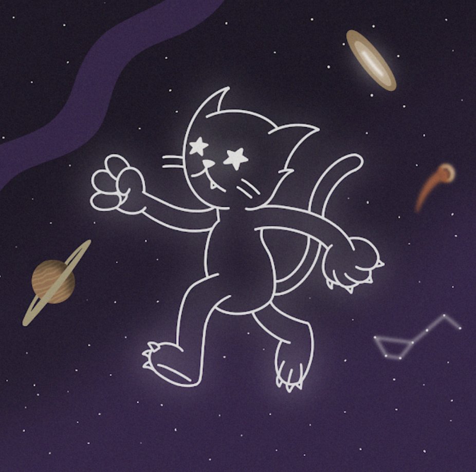 amivanalexander's tweet photo. Completing my @FelineFiendz collection w/ the Neon &amp; Astral Cat. It's time for some 1-of-1 collabs. What type of clothes would you like to see these on? https://t.co/pnAwc3rtUg