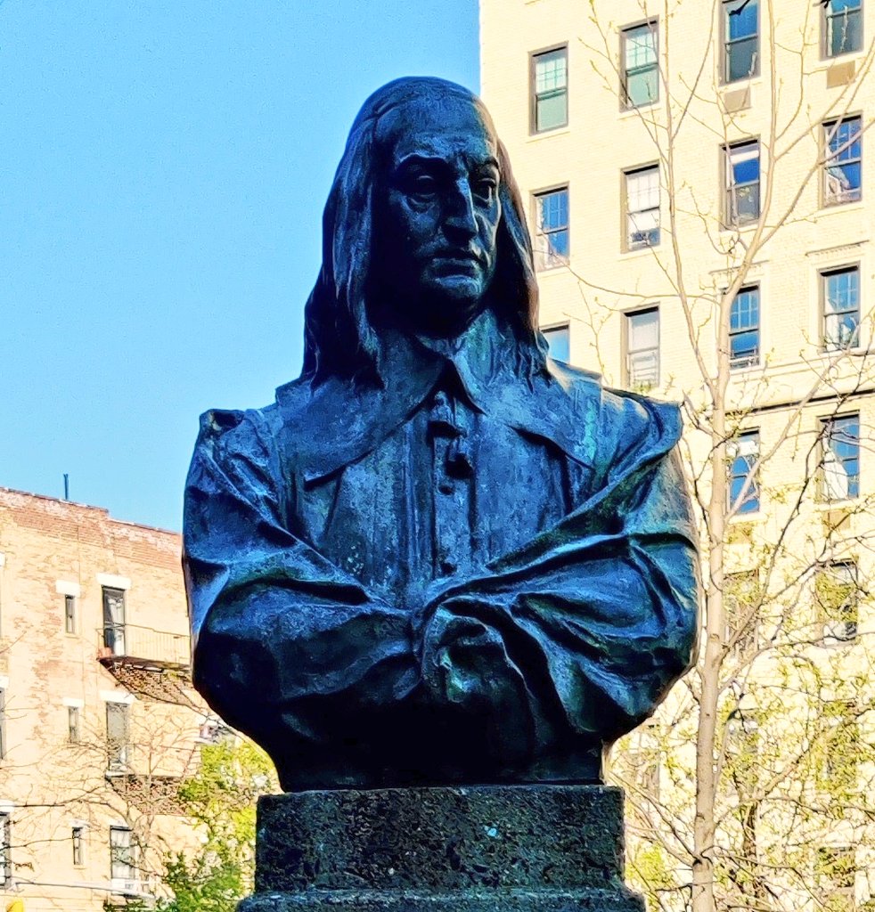 NYCapricorn's tweet photo. Pictures of #NYC
๐ St Mark's Church in the Bowery
๐ฟ Peter Stuyvesant bust in St. Marks. Last Dutch Director-General of New Netherland buried on site.
๐ฟNellie Bly Park, Roosevelt Is.
#SpringVibes #nycweekends https://t.co/Oe2EczprCT