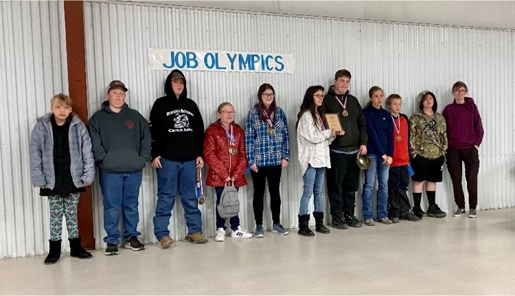 MHS &amp; MJH Job Olympics teams that competed in Phillipsburg.  Congrats!!