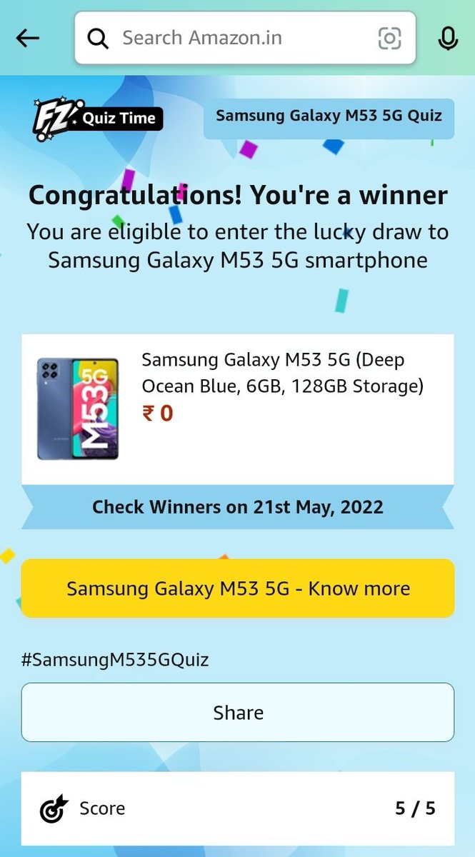 Rohitp2003's tweet photo. @SamsungIndia @amazonIN #NewGalaxyM #NewSamsungGalaxy #AmazonMobilelnsider 🔥🔥🥳🥳 https://t.co/Y7qCp6k9ax