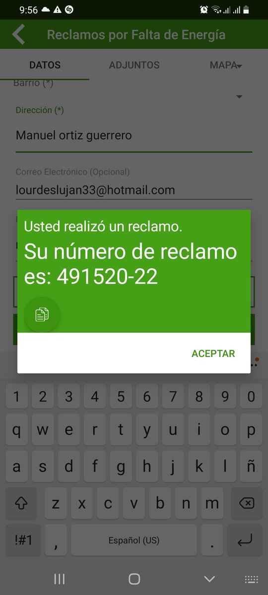 LourdesGuillen2's tweet photo. @ANDEOficial Por favor desde anoche sin energía harta de reclamar por todos lados https://t.co/FYpHTKImv6