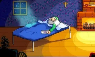 still in awe at grandpa's fucked up bed from stardew valley. can't fucking believe they got away with this