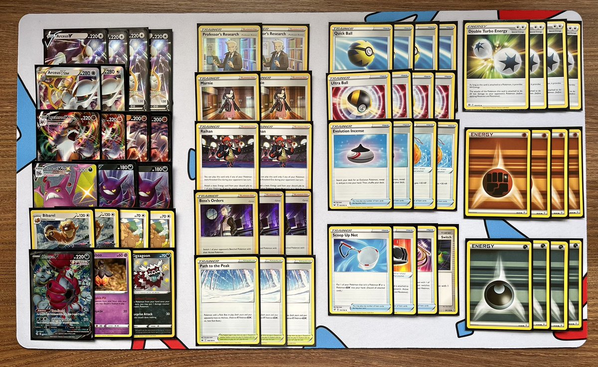 RedOne029's tweet image. Secured my Worlds invite by placing 20th at EUIC with Arceus Lycanroc! 

Big up to @Rohar92, @charlllssss, and @BlossBlorrenTCG for testing, and supporting me ❤️