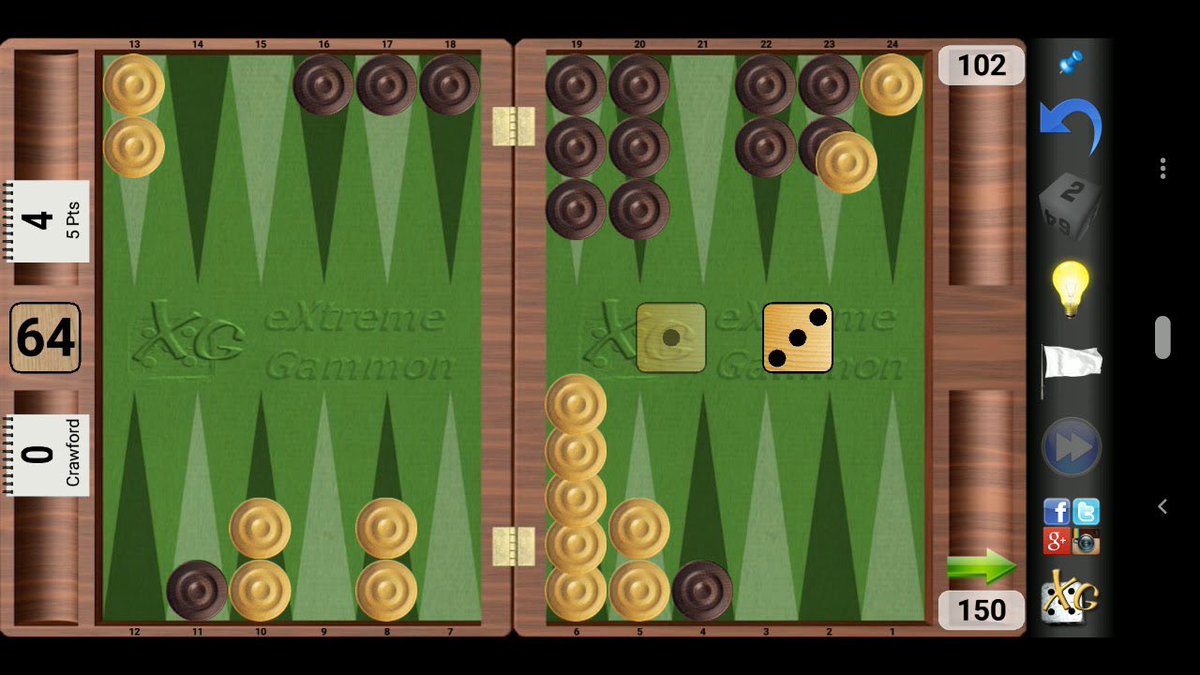 GGManie's tweet photo. Look out for some tricky positions and checker play tonight ๐ฒ๐ฒ
Etwas zum Mitraten! #backgammoncat ๐บ #backgammon https://t.co/qGrRBbtwaQ