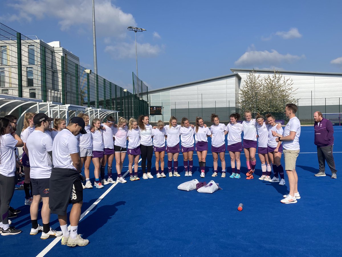 So proud to be with <a href="/lswhc_/">Loughborough Students Women's Hockey Club</a> for their last game of the season and the launch of the <a href="/andy_foundation/">Andy Gibson Foundation</a> for our sadly missed Gibbo. Everyone pulled together this year <a href="/Hockey_Brett/">Brett Holland</a>, Gammo, Mike &amp; the whole team behind the team. 💜 <a href="/LboroSport/">Loughborough Sport</a> <a href="/lborouniversity/">Loughborough University</a> 💜💪