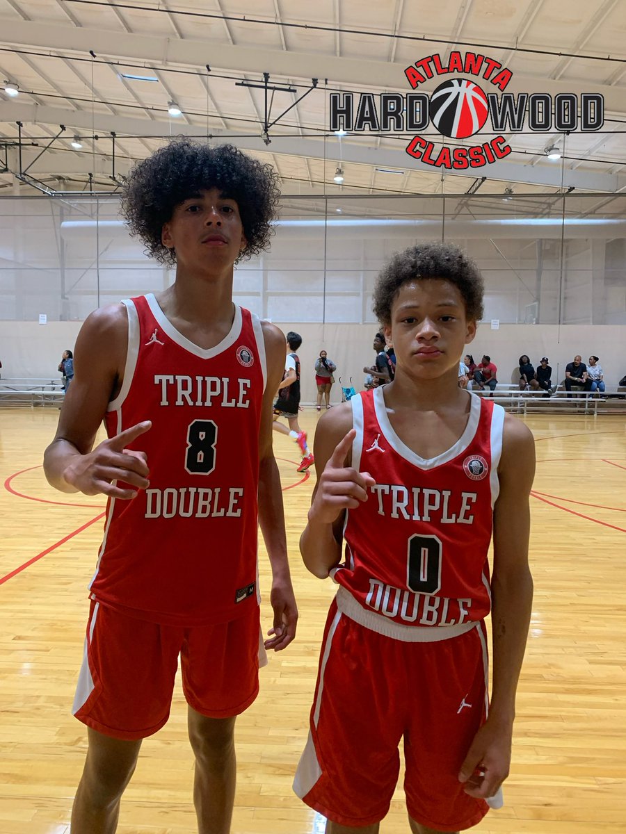 NGSHoops's tweet photo. Triple Double 2026 @tripledouble
Travis Burgess and Kingston Whitty were a dynamic duo in their first matchup. They dominated every facet of the game. Keep and eye out for these two. @KingstonWhitty https://t.co/5yoqSmwaQh
