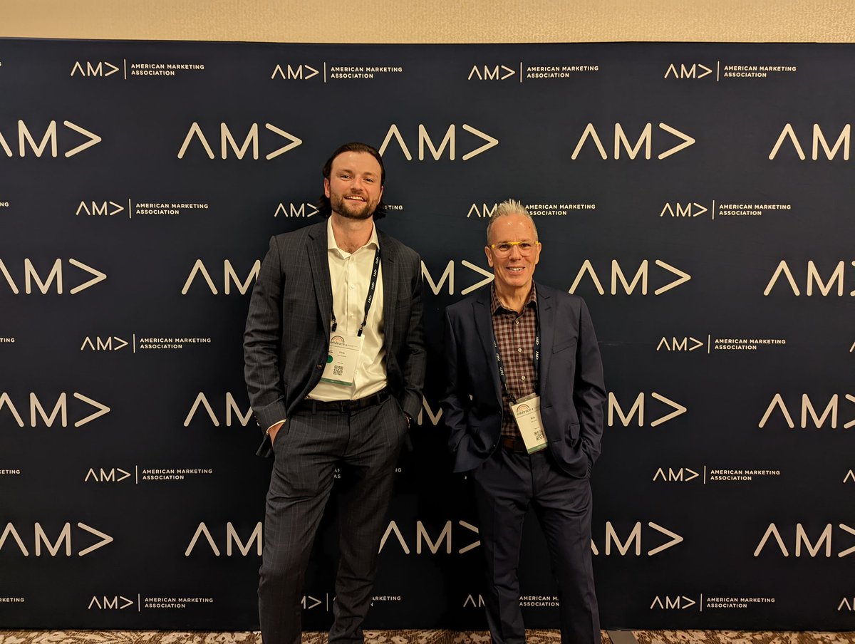 Happy and honored to be representing <a href="/amaBoston/">American Marketing Association (AMA) | Boston</a> with my colleague, <a href="/CGoodMarketing/">Chris Goodnow</a>, here at <a href="/AMA_Marketing/">AMA</a>'s <a href="/amasummit/">AMA Chapter Leaders</a> #AMASummit2022...